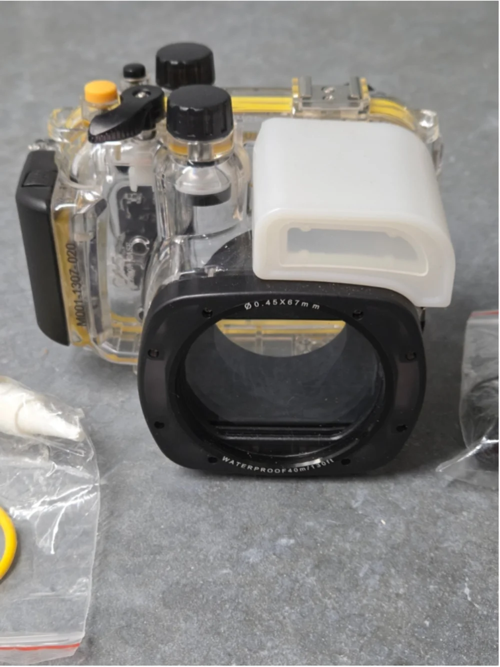 Waterproof Camera Case for G15 - Blue Photography Underwater
